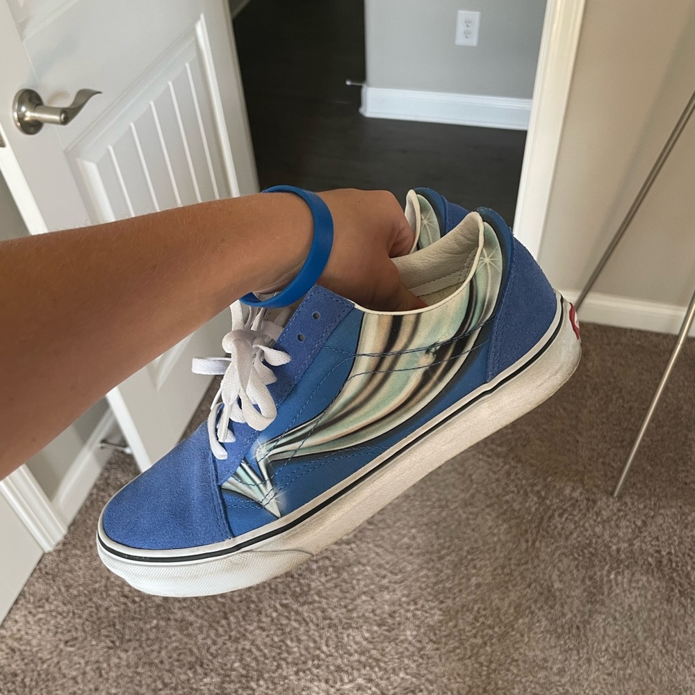 Blue Old Skool Vans